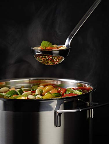Rösle 24010 Rosle Stainless Steel Hotel Ladle With Pouring Rim, 10 Cm, Stainless