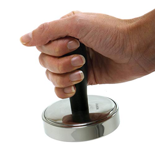  Norpro Grip-EZ Stainless Steel Meat Pounder, Black/Silver