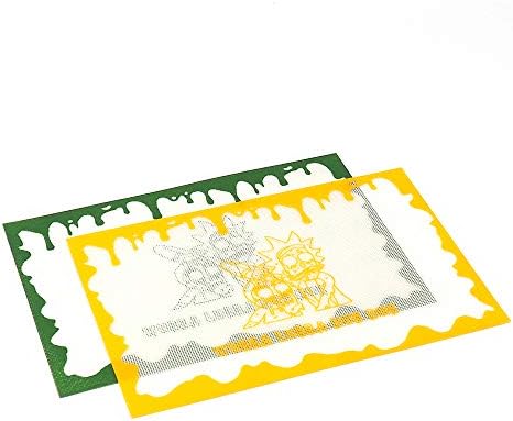  Mat 1pc Green 12X8.5 Inches Pad Wax Mat Printed Mat Non Stick Pad Wax Heat Resistant