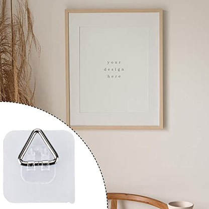  Plate Hangers For The Wall 20 Pack Wall Plate Hangers Vertical Plate Holders Display Holder Adhesive Picture Hanger For Decorative Plates, Wall Decoration