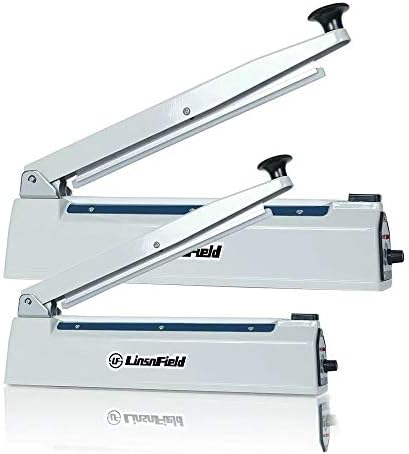  Sealer Pro - 8 Inch Impulse Heat Sealer - 2mm Sealing Width - Manual Heat Sealer Machine For All Bags - Most Heavy Duty For Strong, Secure Sealing For Long Term Food Storage - Extra 2 Replacements, 2 Fuses Included(Pink)
