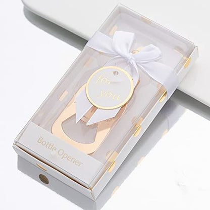  24Packs Golden Baby Bottle Openers For Baby Shower Favors Gifts, Decorations Souvenirs, Poppin Bottles Openers With Exquisite Gifts Box Used For Guests  Gender Reveal Party Favors (white, 24)