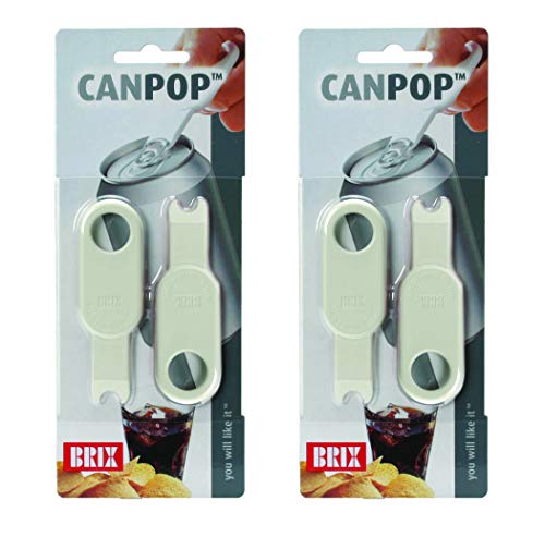  CanPop Beverage Can Opener, Set Of 4