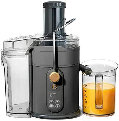 GENERIC Beautiful 5-Speed 1000W Electric Juice Extractor With Touch Activated Display, By Drew Barrymore (Oyster Gray)