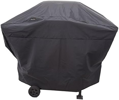  Performance Grill Cover, 3-4 Burner: Large & 8666894 Safer Replaceable Head Nylon Bristle Grill Brush With Cool Clean Technology, One Size