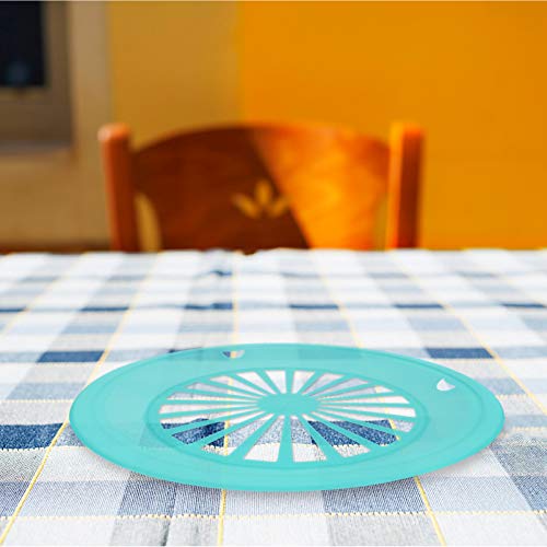  10Pcs Bbq Paper Plate Holder Reusable Plastic Paper Plate Holder Barbecue Paper Plate Round Plate Trays Plastic Dinnerware For Party BBQ And Camping Paper Plate Tray Picnic Disposable Plates Holder