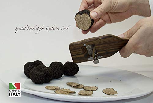  Professional Truffle Shaver/Slicer/Cutter In RoseWood & Stainless Steel Blade | Adjustable Mandoline Slicer - Made In Italy