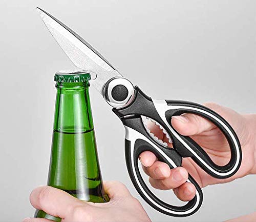  Scissors Household Multifunctional Kitchen Scissors Stainless Steel Scissors Powerful Shears Duck, Fish And Chicken Bone Shear