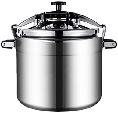  Aluminum Alloy Pressure Cooker, Professional Explosion-proof Large-capacity Household And Commercial Quick Cooking Pot, Suitable For Kitchen, Restaurant, School Canteen, 18L, 25L, 33L, 50L