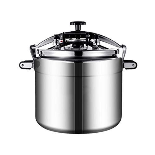  Aluminum Alloy Pressure Cooker, Professional Explosion-proof Large-capacity Household And Commercial Quick Cooking Pot, Suitable For Kitchen, Restaurant, School Canteen, 18L, 25L, 33L, 50L