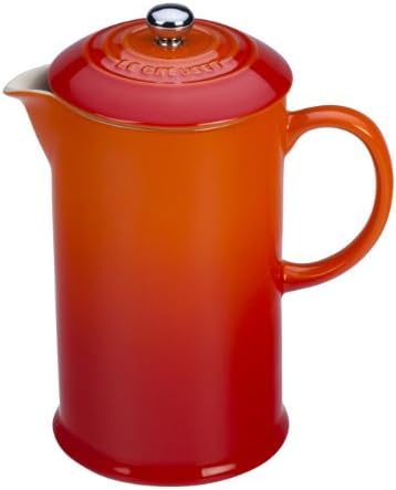 Le Creuset Stoneware French Press, 34 Oz., Artichaut