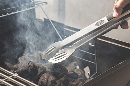  Heavy Duty BBQ Tool Set - Fork, Tong, & Spatula - Deluxe Stainless Steel Grill Utensils - Grilling Tools For The BBQ Grill Master Or Beginner Griller