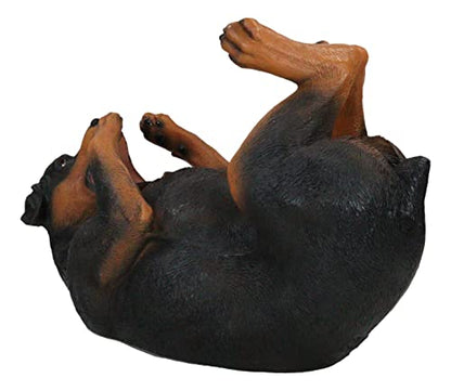  Lifelike Purebreed Pedigree Canine Adorable Rottweiler Butcher's Dog Wine Bottle Holder Figurine Statue As Kitchen Wine Cellar Centerpiece Decor Storage Organizer (Rottweiler)