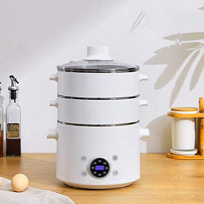  TREXD Electric Steamer Multifunctional Small Household Automatic Power-off Steaming Artifact Steamer Steamer