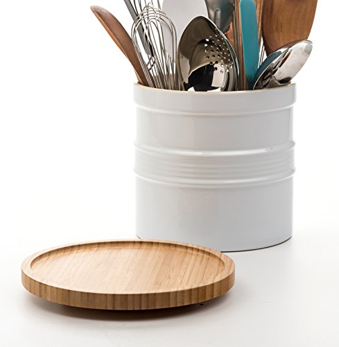 Oversized Tool Crock And Oversized Tool Crock Turntable Set