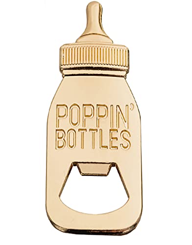  24Pack Baby Bottle Openers For Baby Shower Favors Gifts, Decorations Souvenirs, Poppin Bottles Openers With Gifts Box Used For Guests Gender Reveal Party Favors (24, Blue And Pink)