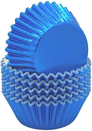  Classic Black Paper-Lined Foil Cupcake Liners Standard Baking Cups For Party And More, 120-Count