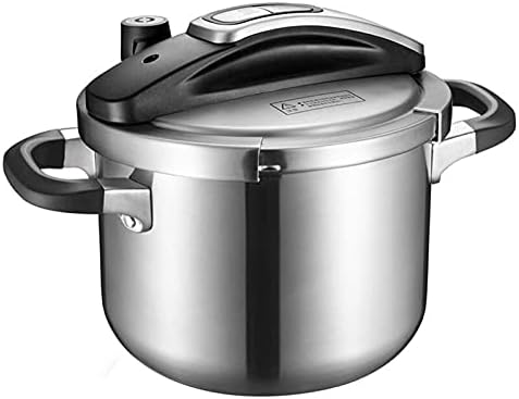  Pressure Cooker Household 304 Stainless Steel One-piece Shaped Bottom Pressure Cooker，one-button Opening And Closing Pressure Cooker Large Capacity (Size : 7.5L)