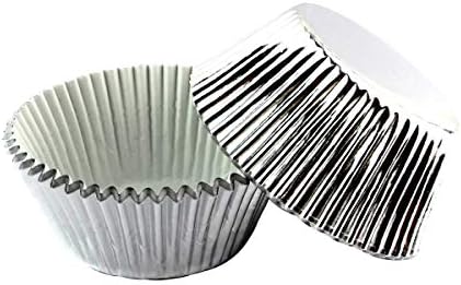  Foil Baking Cups Cupcake Wrappers Muffin Liners, Standard, 200 Count (Purple)