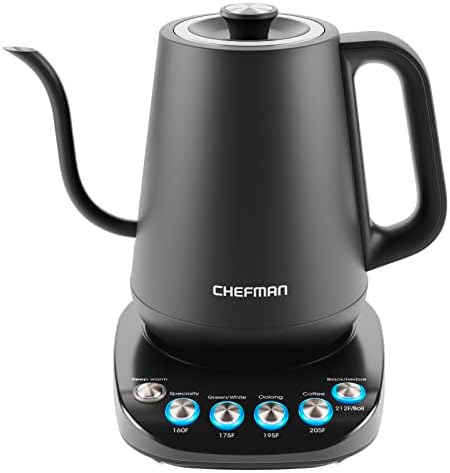  Electric Glass Kettle, Fast Boiling W/ LED Lights, Auto Shutoff & Boil Dry Protection, Cordless Pouring, BPA Free, Removable Tea Infuser, 1.8 Liters, Stainless Steel