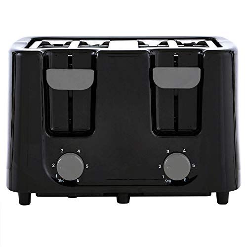  -TT029 Toaster, 4 Slice, Black