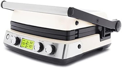 Greenpan Elite Essential Smart Electric 6QT Skillet Pot, Presets To Sear Saute Stir-Fry And Cook Rice, Healthy Ceramic Nonstick And Dishwasher Safe Parts, Easy-to-use LED Display, Ponderosa Pine