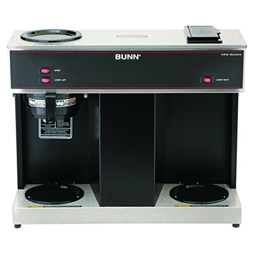 BUNN® 04275.0031 VPS 12-Cup Pourover Commercial Coffee Brewer, With 3 Warming Stations (120V/60/1PH)