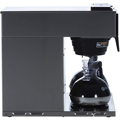 BUNN® VP17-3, 12-Cup Low Profile Pourover Commercial Coffee Maker, 3 Lower Warmers, 13300.0003