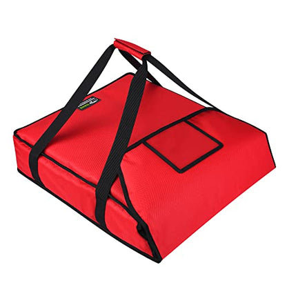  Pizza Bags For Delivery 18" X 18" X 5"Insulated Pizza Delivery Bag Moisture Free For Catering Food Delivery,Restaurant,Cookouts Black