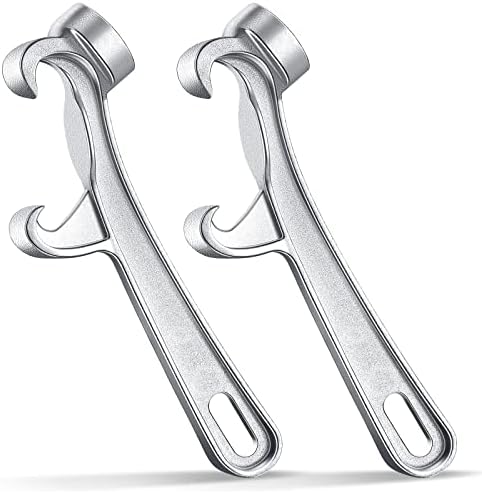  Aluminum Bucket Opener 5 Gallon Pail Opener Silver Buckets Lid Wrench Metal Can Opener Lid Remover Tool For Home Industrial Use (1 Piece), 21 Cm