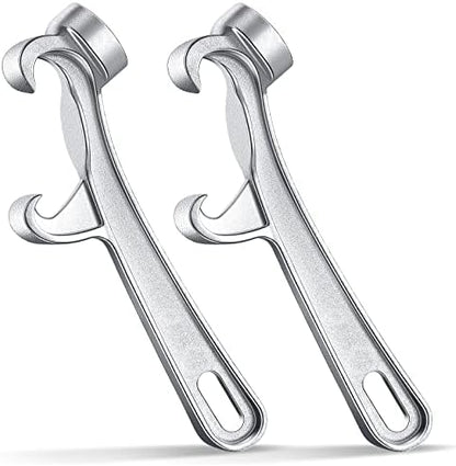  Aluminum Bucket Opener 5 Gallon Pail Opener Silver Buckets Lid Wrench Metal Can Opener Lid Remover Tool For Home Industrial Use (1 Piece), 21 Cm