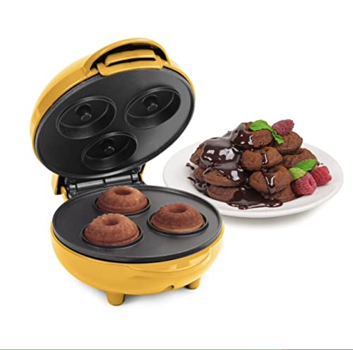  MyMini Lava & Bundt Cake Maker-mini Breads, Mini Muffins, Compact Size (Gold)