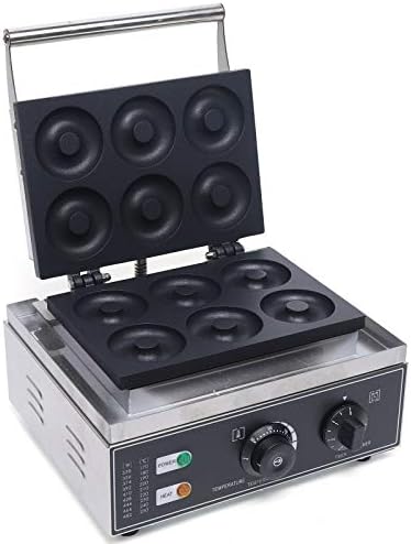  Electric Waffle Maker Machine 2000W, 4 Slice Nonstick Waffle Maker, Commercial Stainless Steel Square Waffle Maker, Temperature And Time Control, For Restaurant Bakeries Snack Bar Home, 50~300℃
