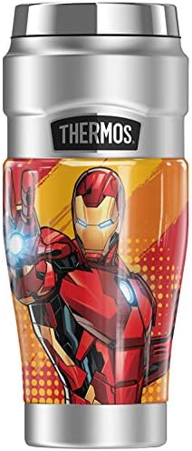 Thermos MARVEL - Hulk Incredible STAINLESS KING Stainless Steel Travel Tumbler, Vacuum Insulated & Double Wall, 16oz