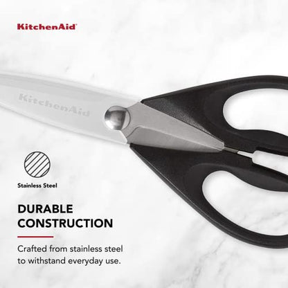 KitchenAid All Purpose Shears With Protective Sheath, One Size, Black