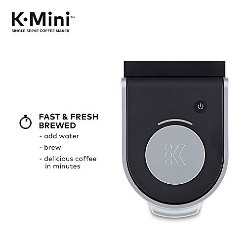 Keurig® K-Mini Single-Serve K-Cup Coffee Maker, Black And Keurig Standalone Milk Frother, Black