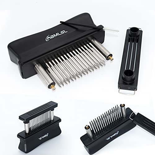  Meat Tenderizer, Detachable 48-Blade Stainless Steel Steak Tenderizer Tool, Meat Tenderizer Machine That Is Easy To Use And Clean For Tenderizing Beef/Chicken/Pork, Dishwasher Safe