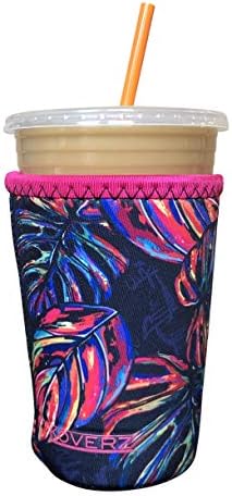  Neoprene Iced Coffee Sleeve - Large Midnight Mums