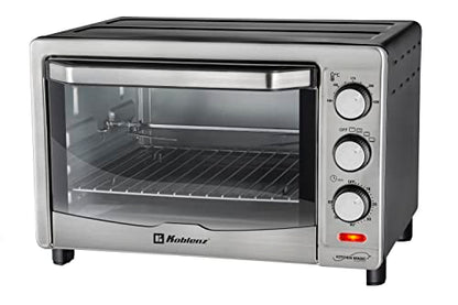  HKM-1500 R 24-Liter Kitchen Magic Collection Oven With Rotisserie, One Size, Silver