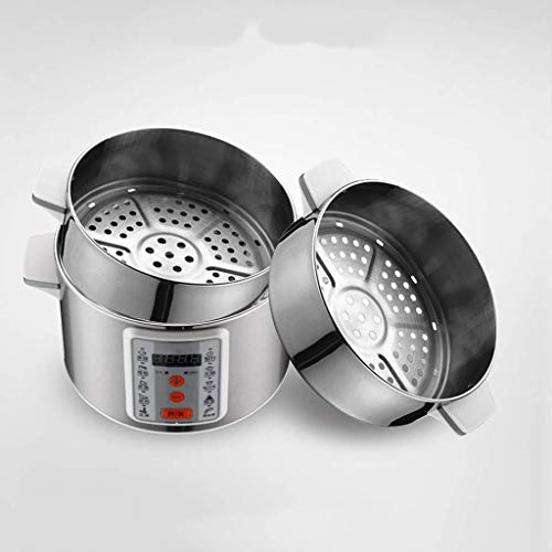  Electric Food Steamer 3 Layer Cooking Pot, 1360W, 11-Liter Capacity, Expected Time Vegetable