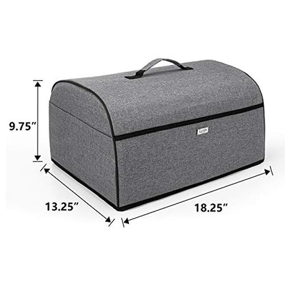  Uxja Toaster Oven Cover Compatible With Hamilton Beach 6-Slice Toaster Oven, Gray