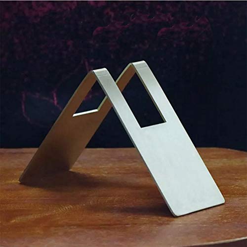  Coffee Filter Paper Holder,Stainless Steel Coffee Paper Storage Container Dispenser Rack Coffee Filter Paper Stand (Silver)