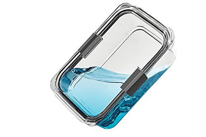  Rubbermaid Brilliance Food Storage Container, 100% Leak-Proof, Large, 9.6 Cup