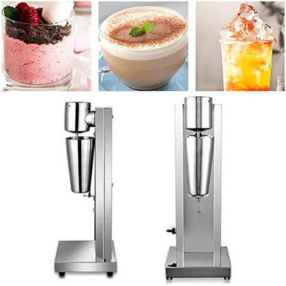  Commercial Electric Milkshake Drink Mixer Shake Machine 180W Smoothie Milk Ice Cream Blender 650ML