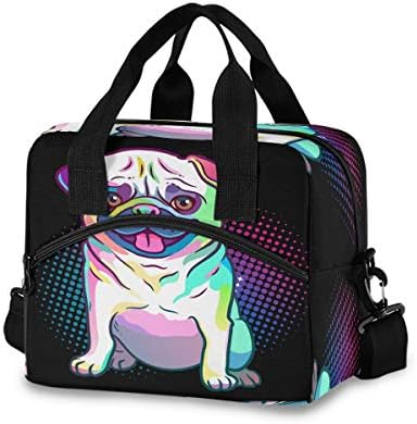  Insulated Cooler Lunch Bag African American Woman Lunch Box For Office Work Picnic Hiking Beach Organizer With Adjustable Shoulder Strap