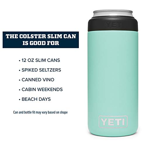 Yeti Slim Seafoam Rambler Colster Can Insulator, 1 EA