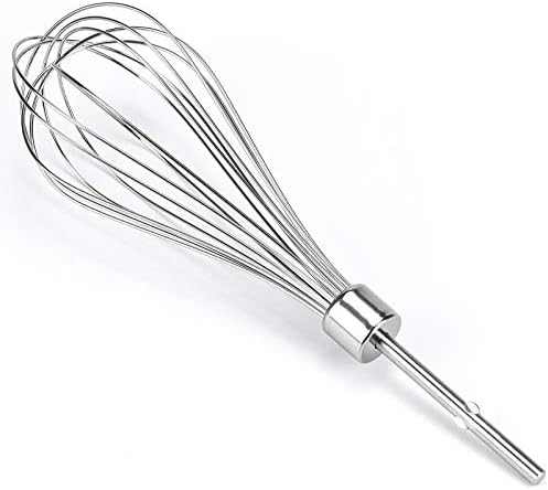  Kitchen Hand Mixer Whisk Attachments KHMPW Stainless Steel Pro Whisk Egg Beater-Hand Mixer Turbo Beaters Replaces KHM512BM,AP5644233,PS4082859,KHM2B By MIFLUS