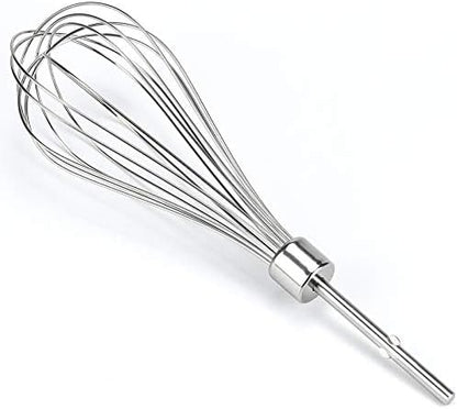  Kitchen Hand Mixer Whisk Attachments KHMPW Stainless Steel Pro Whisk Egg Beater-Hand Mixer Turbo Beaters Replaces KHM512BM,AP5644233,PS4082859,KHM2B By MIFLUS