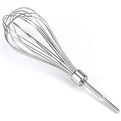 Kitchen Hand Mixer Whisk Attachments KHMPW Stainless Steel Pro Whisk Egg Beater-Hand Mixer Turbo Beaters Replaces KHM512BM,AP5644233,PS4082859,KHM2B By MIFLUS