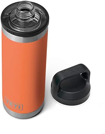 Yeti Rambler 18 Oz Bottle, Vacuum Insulated, Stainless Steel With Chug Cap